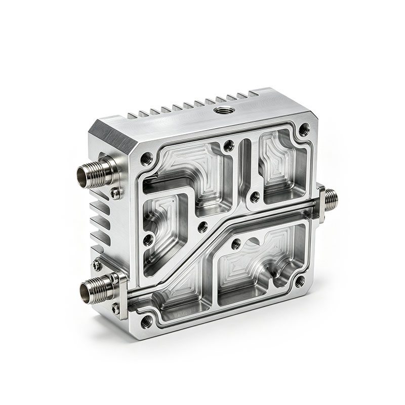 CNC Machined RF Filter Housings Custom