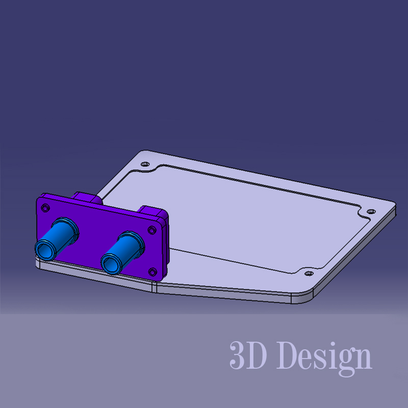 CNC Machined Liquid Cooling Plates